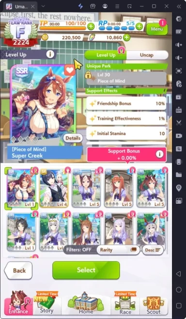 GLOBAL Fresh Starter|10860 Carats|1 SSR(SCreek)|Selector on|Log ID|Check SS(UM1024)