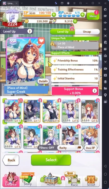 GLOBAL Fresh Starter|9300 Carats|SSR(SuperCreek)|Selector on|Log ID|Check SS(UM1022)