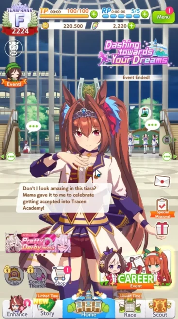 GLOBAL|Fresh Starter 2220 Carats + 3 SSR Super Creek,Fine Motion,Oguri Cap &Etc)|3StarVoucher|FreshStory|LogID|Check SS(UM1019)