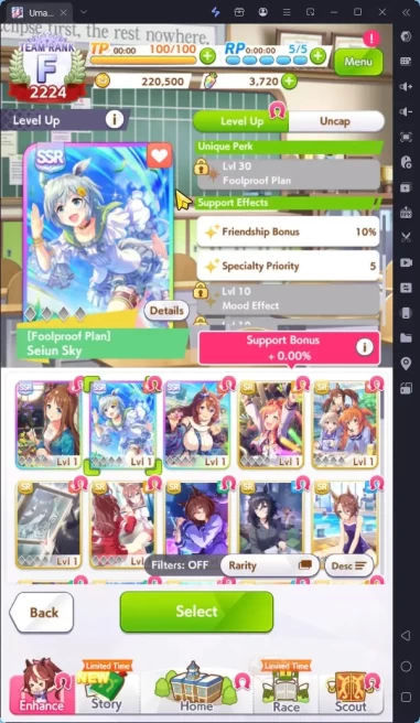 GLOBAL Fresh Starter|3700 Carats|3 SSR(SuperCreek,GrassWonder,SeiunSky)|Selector off|Log ID|Check SS(UM894)