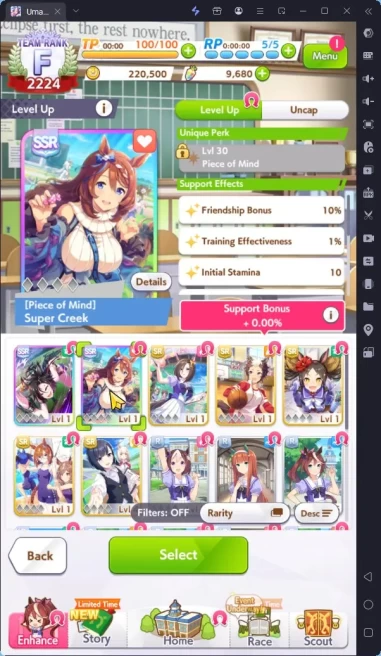 GLOBAL Fresh Starter|9600 Carats|2 SSR(SuperCreek,AirShakura)|Selector on|Log ID|Check SS(UM1017)