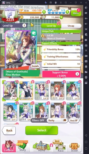 GLOBAL Fresh Starter|11000 Carats| SSR(FineMotion)ManySR|Selector on|Log ID|Check SS(UM1015)