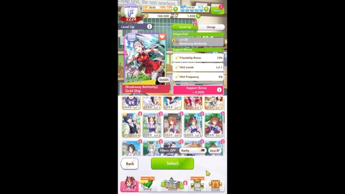 Global|Fresh Account 3SSR(Gold Ship,Fine Motion,Twin Turbo)13SR+3.4k Carats,1Voucher Exhange|Log ID|(UM908)