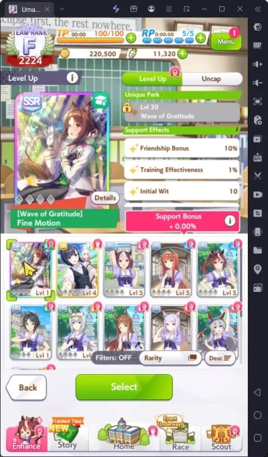 GLOBAL Fresh Starter|11320 Carats|SSR(FineMotion)|Selector on|Log ID|Check SS(UM1007)