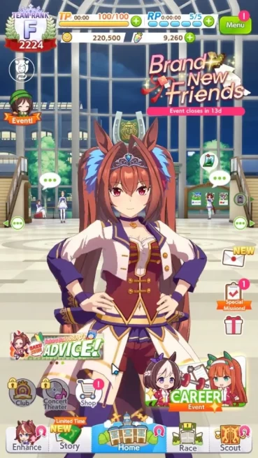 GLOBAL|Fresh Starter 9,2 Carats + 3 SSR (Super Creek,Air Shakur,Twin Turbo)|3 Star Voucher + SSR Ticket|LogID|Check SS(UM914)