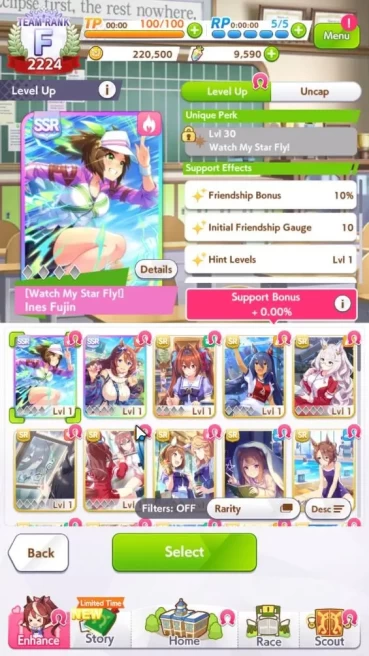GLOBAL|Fresh Starter 9,5 Carats + 2 SSR (Super Creek,Ines Fujin)|3 Star Voucher + SSR Ticket|LogID|Check SS(UM918)