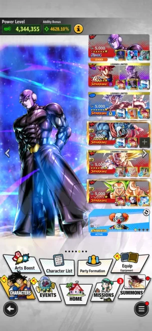 B133-IOS-Good Account-UL Hit+41 Legends+Vip Equipment+Built 6 Good Teams Ready PVP+SS2 Gohan+Goku&Hit+Super Janemba+Vegito+Vegeta Saga+Universe