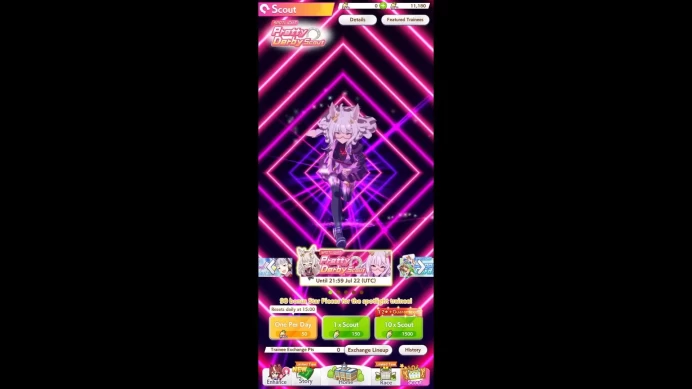 Global|Fresh ACC 1SSR(Super Creek)1SR+11,1k Carats,Selector On|1Voucher Exhange|Log ID(UM995)