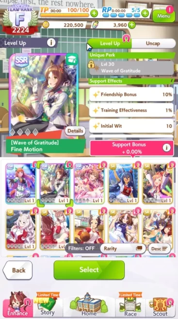 GLOBAL|Fresh Starter 3960 Carats + 3 SSR (Fine Motion,Silent Suzuka &Etc)|3StarVoucher+SSRTicket|LogID|Check SS(UM927)