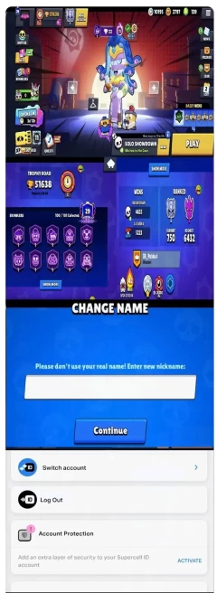 44LV11BRAWLERS~51638TROPHIES~322SKINS~35HYPERCHARGE~100BRAWLERS #A1257Z