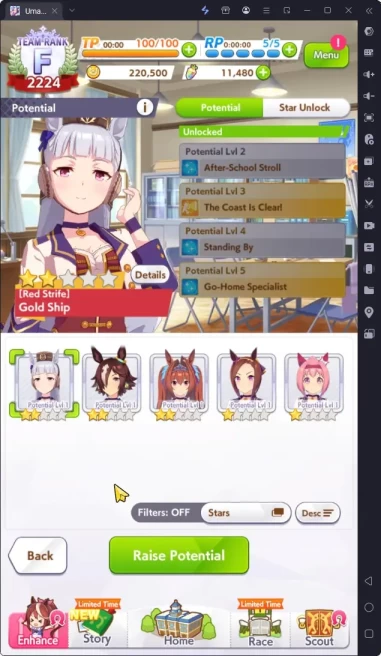 GLOBAL Best Starter Account|11480 Carats|2 SSR Support(Fine Motion+Special Week)|Traine Ticket On|Log ID|Check SS(UM980)