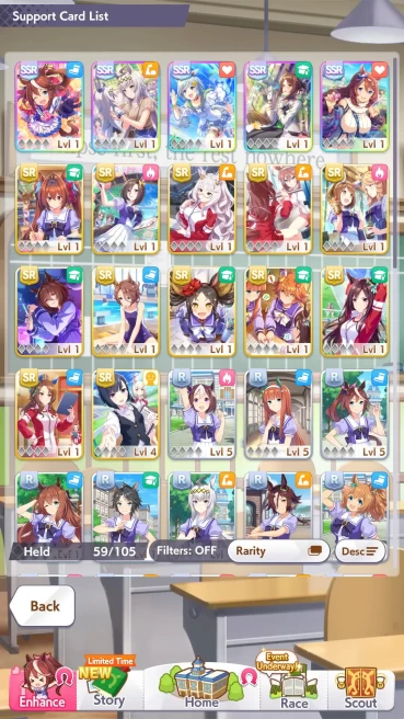 [GLOBAL] Starter 5 SSR Support (SuperCreek,FineMotion,TokiTeio,OguriCap,SeiunSky) |Selector On| Log ID| Check SS (UM950)