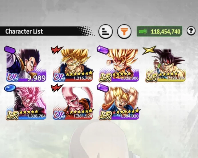 B137-IOS+Android-Meta Account-4 LR(Super Vegito+Goku Black+SS3 Goku+Bardock)+38 Legends+Good Equipment+Good Zenkai+Daima+SS2 Gohan+Android 13