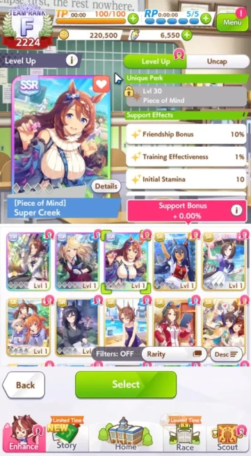 GLOBAL|Fresh Starter 6550 Carats + 3 SSR (Super Creek,Fine Motion,Gold City &Etc)|3StarVoucher+SSRTicket|LogID|Check SS(UM961)