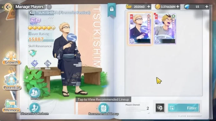 SEA Lv37 | 2 SP [Tsukishima FwFestv+Memo, Kanji Koganegawa Sports Festv] 6 SSR [Lev Haiba+Memo,Kuroo,Etc]Log Goggle|HFH1025