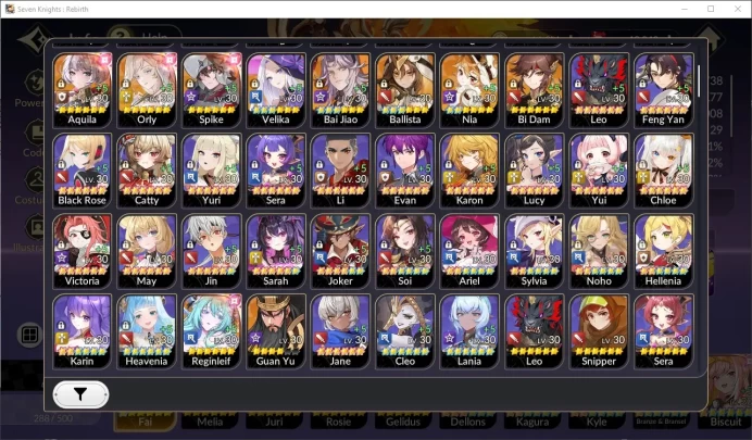GLOBAL SEA ENDGAME| Full 5 Ex-7k + 23 TC6+(Dellons,LuBu,BnB,Freyja,Wukong,Pallanus,Kyle,etc)|PermElena+18k Ruby|Google (SKR1064)