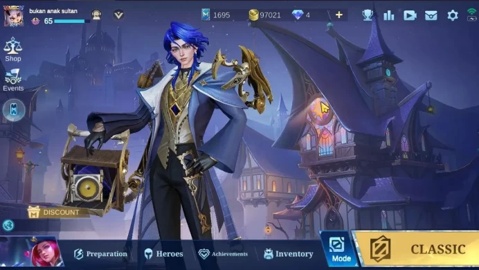 Hero 96|Skin 128|High Honor 32|CC Natalia,LB[Harith,Tigreal],SABER[Freya,Cyclops],DT Lance,YSS Epic|Take Mail|Check SS(MLBB2187)