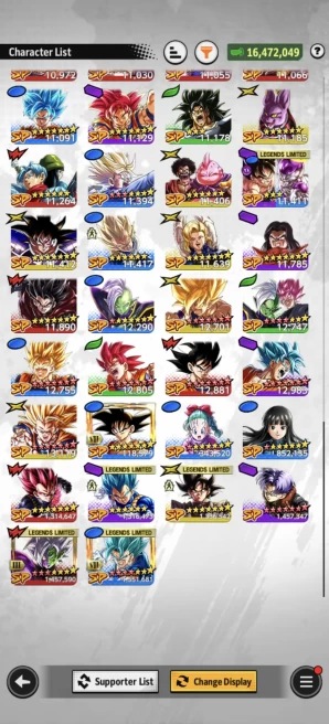 B138-IOS+Android-Meta-Good Team LR Goku Black 12 Red Star+Equipment+Zamasu Zenkai 10 Red Star+God Vegito Zenkai