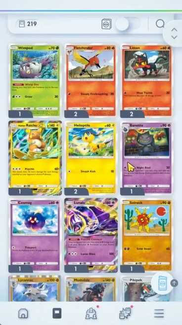 Acc Lv 7 |Deck 197| 5 Ex (Mewtwo, Moltres, Venusuar, Marowak Wingglytuff), and Etc|Log Nintendo| Check SS (PKM706)