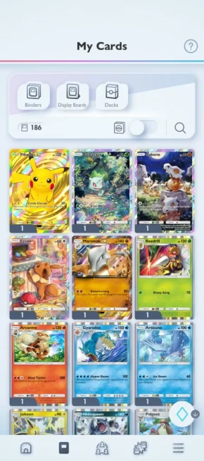 Lv 6 | Deck 186 |2 Deck Ready| Pikachu EX Crown, Marowak EX, and etc | Log Google | CHECK SS (PKM737)