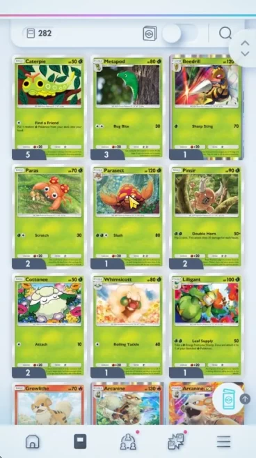 Lv 11 |Deck 282|5 Deck Ready| PikacuEX Crown, ZapdosEX, WigglytuffEX, Arcanine EX|Log Nintendo| Check SS (PKM755)