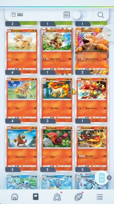 Lv 11 |Deck 282|5 Deck Ready| PikacuEX Crown, ZapdosEX, WigglytuffEX, Arcanine EX|Log Nintendo| Check SS (PKM755)