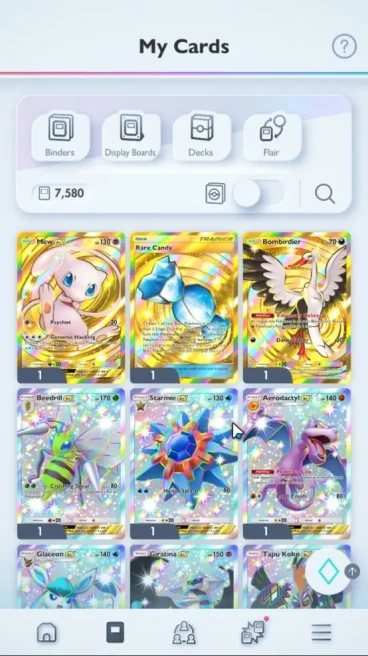 EN 7,5K Card|121EX|3Crown [Bombirdier,Mew,RCandy]34Shiny|MegaDeck[Lucario,Sceptile]Zoroark,CorvKnight|323KDust|Nintendo|PKM1070
