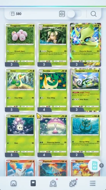 Lv 22 | 580 Card | 24 Ex + 6 Deck (3 Mew Crown, Mewtwo Crown, Pika Immersive, Celebi Ex, etc) Log Nintendo | Check SS (PKM809)