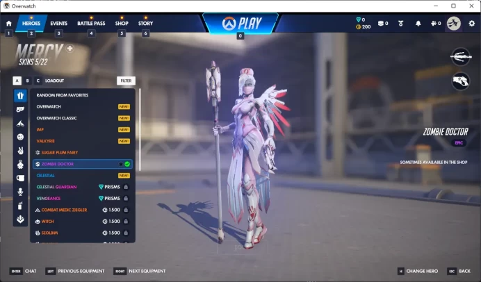 MERCY / Full Mail Access / see the picture / Please Read Description / KeanuB