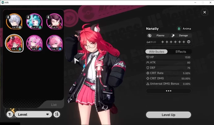 GLOBAL NA|HL 3| 1 SSR Limited Nanally |4 SR[Adler,Haniel,Mint,Aurelia]|Selector 44/50|Male MC|LogEmail|TakeEmail(NTE936)