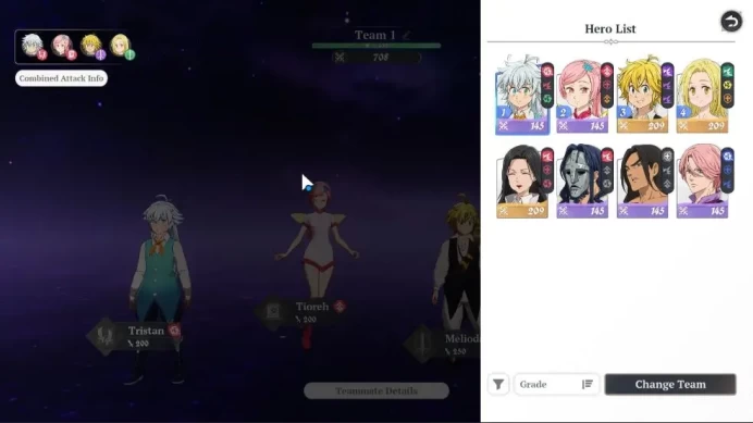 EUROPE | Fresh Starter Lvl 2 |3 SSR| Meliodas, Elaine, Guila +SSR Selector & 5 SR | Act 1 Story|Log Netmarble|Take Email|SDO1005