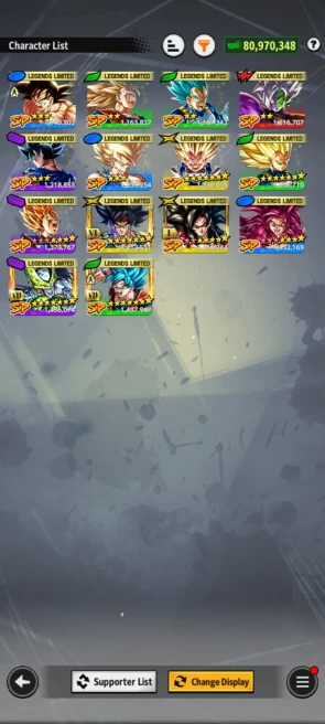 ANDROID+IOS- Team Daima Good Star+ LR ss3 Goku Mini Full+ Godly Equipment (D191)
