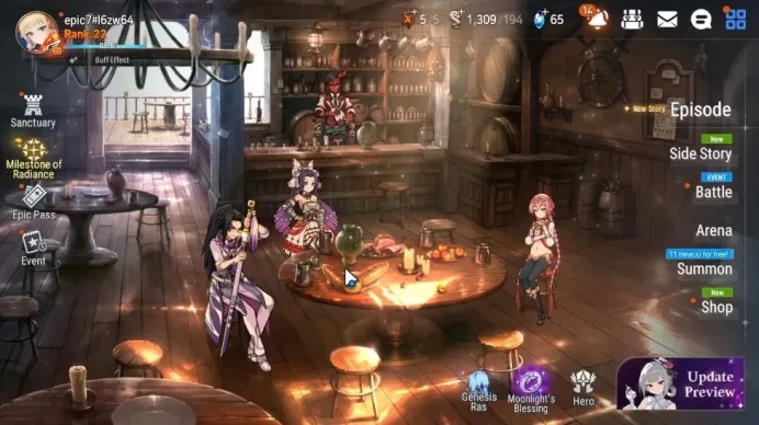 ASIA Unverif|New Era|2 ML(School Nurse Yulha,Hellion Lua)+Tenebria,Ran,Fenne,Etc|PoH ON|1,3K Energy+10,3K Stigma|Stove|(ES4473)