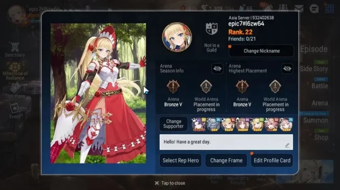 ASIA Unverif|New Era|2 ML(School Nurse Yulha,Hellion Lua)+Tenebria,Ran,Fenne,Etc|PoH ON|1,3K Energy+10,3K Stigma|Stove|(ES4473)