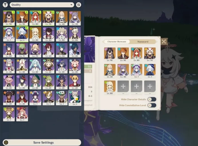 ASIA |AR 55| 5 Limited +29(*4Character) |Furina,Cyno,Childe,Nilou,Arataki|Mc Female|Deadlink Google|TakeMail|Check(GI6157)