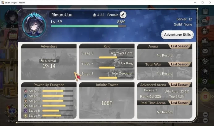Global SEA|5,2K Ruby|2 TC6[Randgrid,Pascal]+Mist TC4,Ryan TC3,Orly TC2,Lu Bu TC1,Biscuit TC1|8 Legend Pet|Netmarble|(SKR1172)