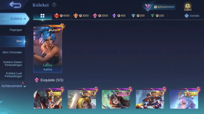 Hero 132 Skin 319 | Legend Alucard | CC YSS | Annual Angela, Haya | Luckybox Kagura | Zodiac Irithel check ss ML1448B