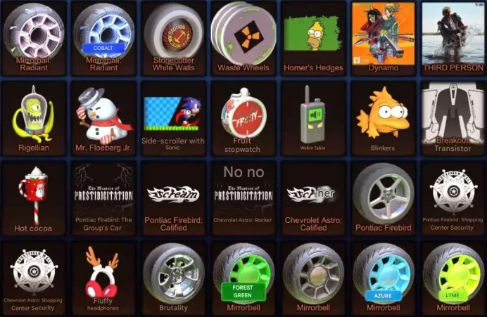 RL144 // ACCOUNT WITH 1000cr //inventory //Fennec Black // 4 BM //146 LVL (K)