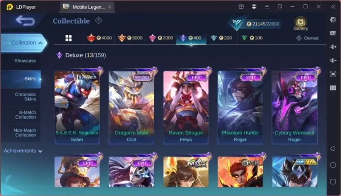 GLOBAL|Hero 80|Skin 104|Recall Epic|Mystic Lesley+Julian,M7 Granger,SS Badang,DT Valir+Masha,etc|Seaoned CC|Check SS|ML1595B