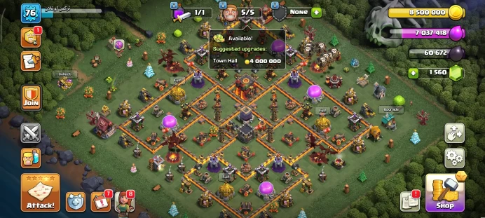 TH 10 FULL MAX | LVL 76 | CHANGE NAME 500 GEM | FRESH EMAIL| 2 EPIC | SECURITY ACCOUNT