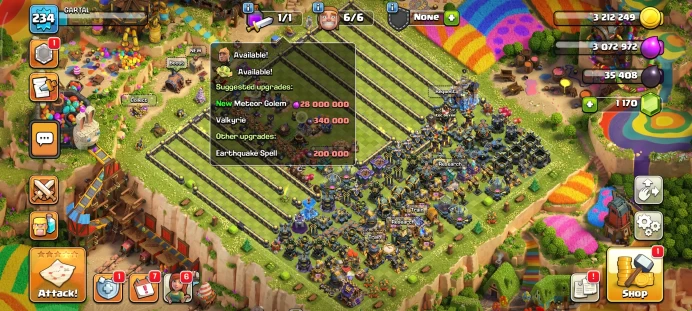 TH 17 Max | LVL 234 | 13 Equipment (4 Max)| Heroes 81_100_77_66_44| Security Account 