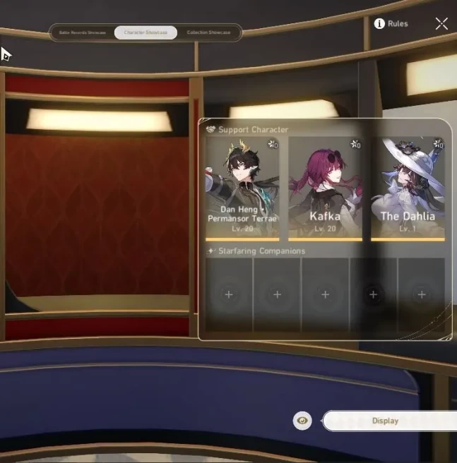 ASIA|TL 6|2 Golden Companion Spirit|3 Limited|Kafka,The Dahlia,Dante PT|Male MC|Take Mail|Check SS(HSR6564)