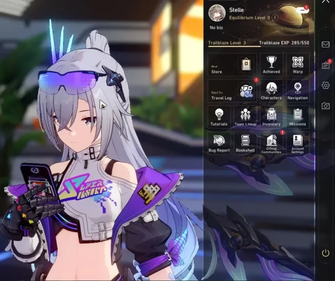 ASIA|TL 3|Selector B5 ON+1 Golden Companion Spirit|1 Limited|Silver wolf LV 999|Female MC|Take Mail|Check SS(HSR6563)