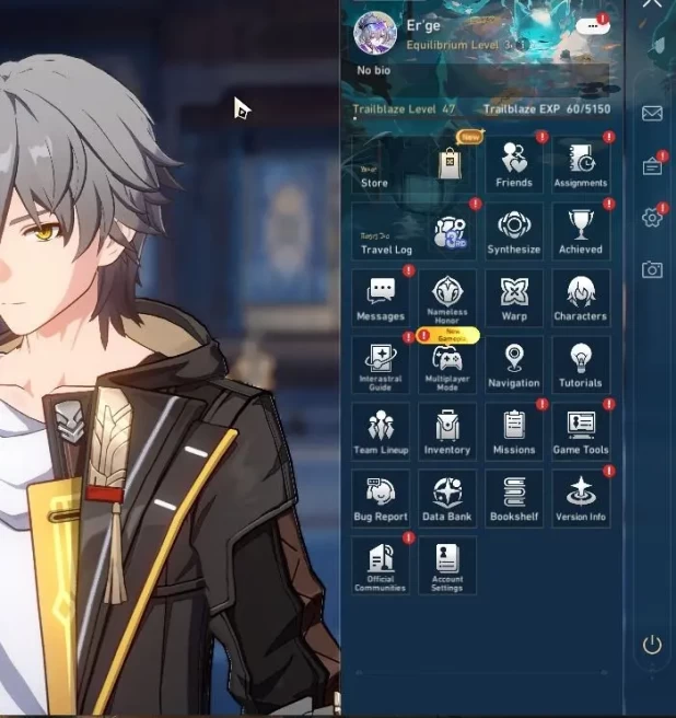 ASIA|TL 47|8,2K SJ+1 Golden Companion+12 RSP|1 Limited|Silver Wolf LV 999+Sign|Male MC|Take Mail|Check SS(HSR6562)