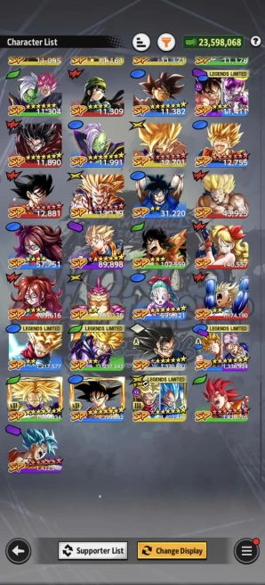 B145-IOS+Android-Team Future+UL Trunks Red Star+Good Equipment+Trunks and Vegea Zenkai+Trunks and Gohan+Zamasu