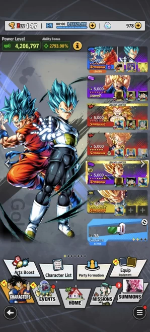 B146-IOS+Android-Nice Team+LR Super Vegito Full Red Star+Equipment+Gotenks 13 Red Star+Vegito 10 Red Star