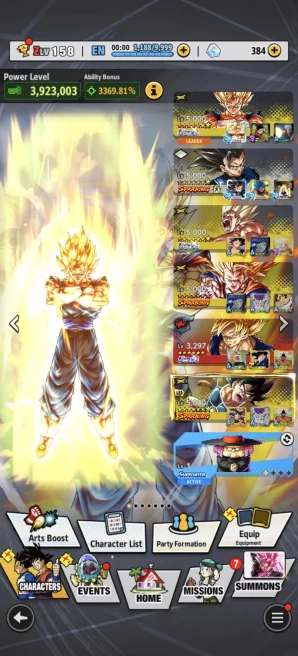 B149-IOS+Android-4 UL(SS Goku Red Star+Super Vegito 12 Red Star+Frieza Power)+Equipment+Goku and Bardock+Namek Goku