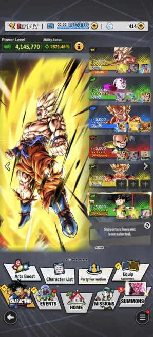 B151-IOS+Android-5 UL(SS Goku+Super Vegito+Frieza Power+Super Gogeta) 29 Legends Limited+Equipment+Goku and Bardock+Namek Goku