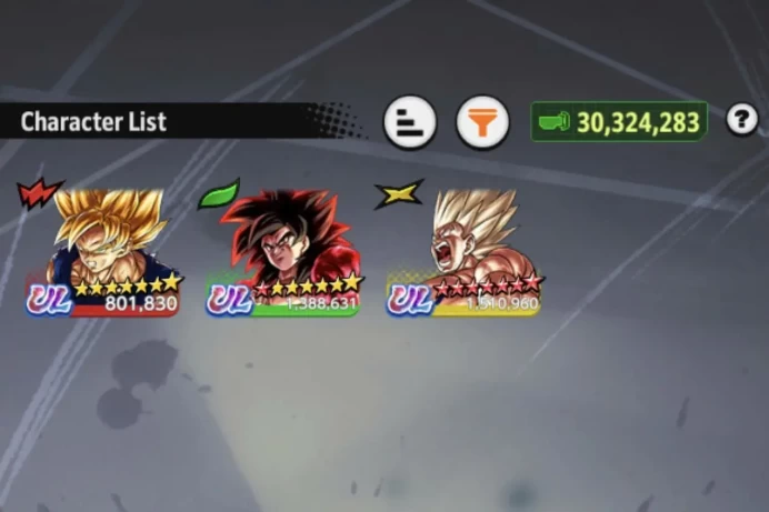 D155-IOS+Android-3 UL(SS Namek Goku Full Red Star+SS4 Goku Red Star)+19 Legends Limited+SS2 Gohan+Bardock Zenkai+Vegeta Saga+Goku and Bardock
