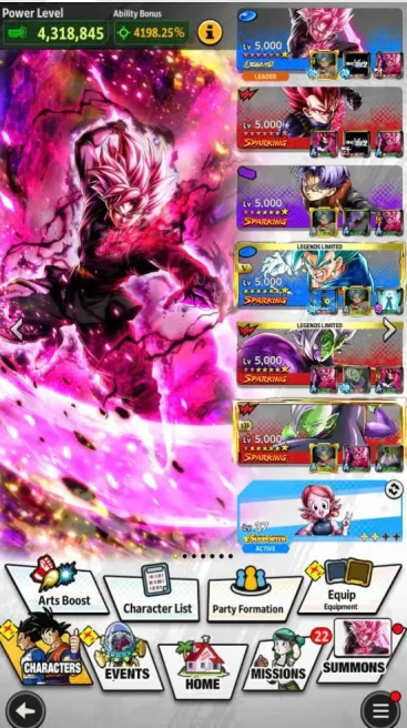 B157-IOS+Android-Meta-Good Team-LR Goku Black 13 Red Star+Good Equipment+LF Zamasu+Goku Black 10 Red Star